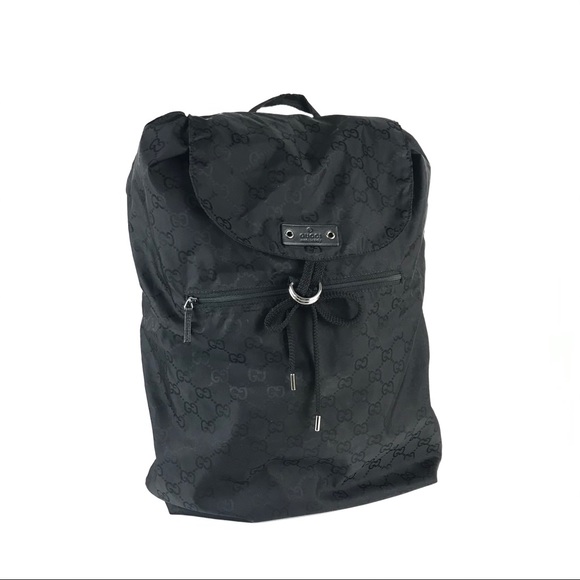 GUCCI GG Monogram Nylon Backpack - Picture 3 of 12